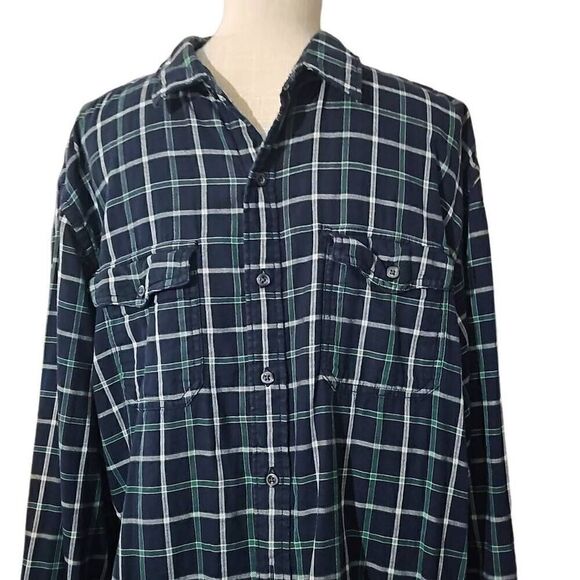 Old Navy plaid, longsleeve, button-down shirt. Size XXL - Picture 2 of 7